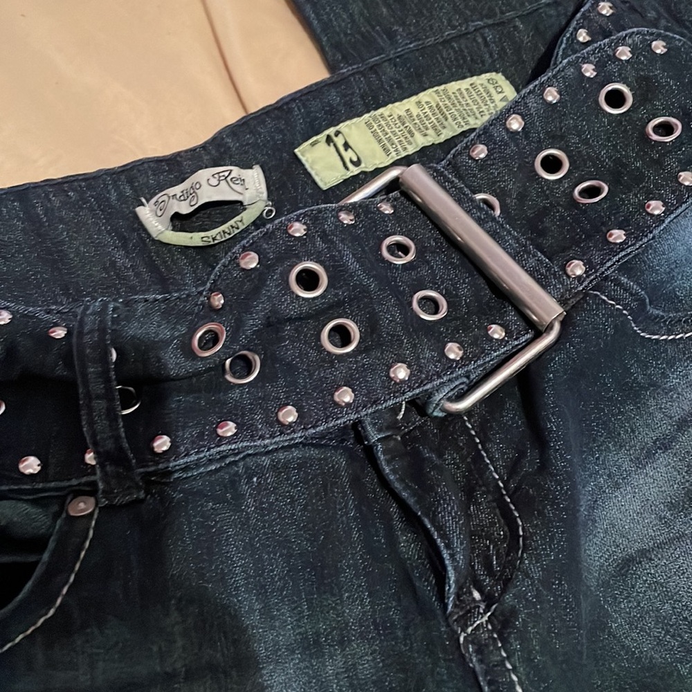 Skinny jeans size 13 juniors - Picture 3 of 5